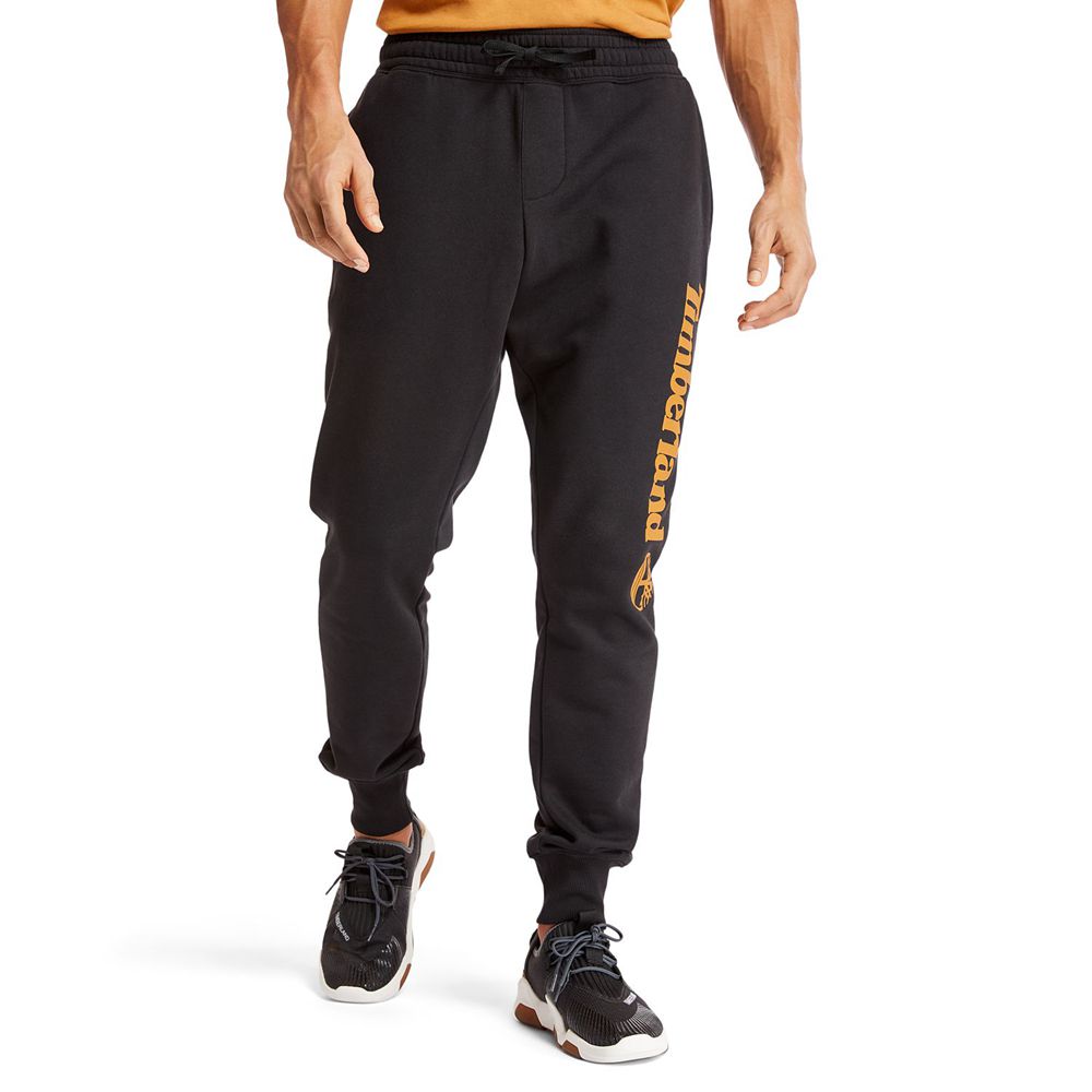 Pantalones Timberland Hombre Jogger Sweat Negras - Chile MET-680341